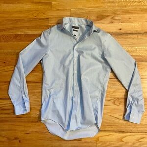 Blue Calvin Klein Dress Shirt